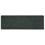 Tappetini per Scale Tessuto Agugliato 15 pz 65x21x4 cm Marroni