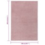 Tappeto a Pelo Corto 200x290 cm Rosa