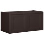 Baule per Cuscini Marrone 86x40x42 cm 85 L