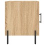 Comodini 2 pz Rovere Sonoma 40x40x50 cm in Legno Multistrato