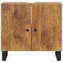 Mobile Lavabo 62x33x58cm Legno Massello Mango Legno Multistrato