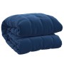 Coperta Ponderata Blu 138x200 cm 10 kg Tessuto