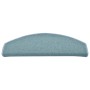 Tappetini per Scale 15 pz Blu 65x24x4 cm