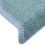Tappetini per Scale 15 pz Blu 65x24x4 cm