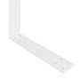Schienale per Divano a Pallet Bianco 110 cm in Ferro