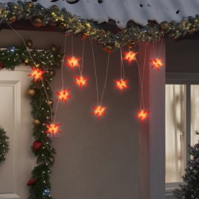 Luci di Natale 10 LED Rosse 10 cm