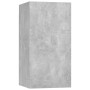 Mobile Porta TV Grigio Cemento 30,5x30x60 cm Legno Multistrato