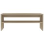 Tavolino da Salotto Rovere Sonoma 100x40x40cm Legno Multistrato
