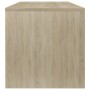 Tavolino da Salotto Rovere Sonoma 100x40x40cm Legno Multistrato