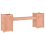 Panchina con Fioriera 180x36x63 cm Legno Massello di Douglas