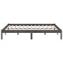 Giroletto Grigio in Legno Massello 135x190 cm Double