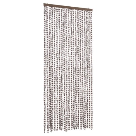 Zanzariera Grigio Talpa e Bianco 90x220 cm Ciniglia