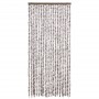 Zanzariera Grigio Talpa e Bianco 90x220 cm Ciniglia
