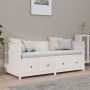 Dormeuse Bianca 75x190 cm in Legno Massello di Pino