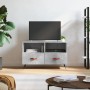 Mobile per TV Grigio Cemento 80x36x50 cm Legno Multistrato