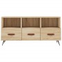 Mobile Porta TV Rovere Sonoma 102x36x50 cm in Legno Multistrato