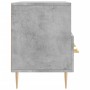 Mobile Porta TV Grigio Cemento 102x36x50 cm Legno Multistrato