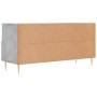 Mobile Porta TV Grigio Cemento 102x36x50 cm Legno Multistrato