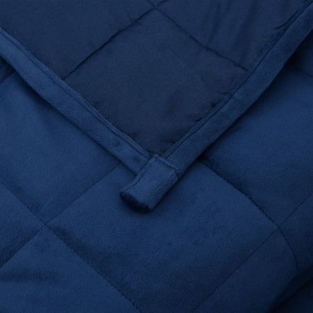 Coperta Ponderata Blu 220x235 cm 15 kg Tessuto