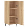 Credenza Rovere Sonoma 34,5x34x90 cm in Legno Multistrato