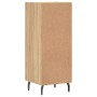 Credenza Rovere Sonoma 34,5x34x90 cm in Legno Multistrato