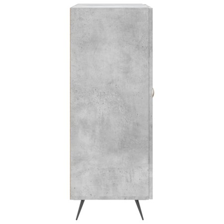 Credenza Grigio Cemento 69,5x34x90 cm in Legno Multistrato