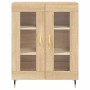 Credenza Rovere Sonoma 69,5x34x90 cm in Legno Multistrato