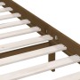 Giroletto Marrone Miele in Legno Massello di Pino 160x200 cm