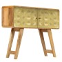 Credenza in Legno Massello di Mango 90x30x77 cm