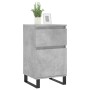 Credenza Grigio Cemento 40x35x70 cm in Legno Multistrato