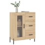 Credenza Rovere Sonoma 69,5x34x90 cm in Legno Multistrato