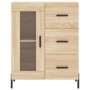 Credenza Rovere Sonoma 69,5x34x90 cm in Legno Multistrato