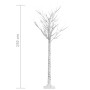 Albero Natale 140 LED 1,5 m Salice Colorato Interno Esterno