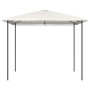 Gazebo 3x3x2,6 m Crema 160 g/m²