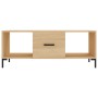 Tavolino da Salotto Rovere Sonoma 102x50x40cm Legno Multistrato