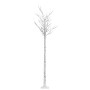 Albero Natale 200 LED 2,2 m Salice Colorato Interno Esterno