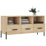 Mobile Porta TV Rovere Sonoma 102x36x50 cm in Legno Multistrato