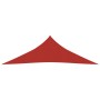 Vela Parasole 160 g/m² Rossa 4x4x5,8 m in HDPE