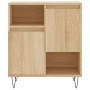 Credenza Rovere Sonoma 60x35x70 cm in Legno Multistrato