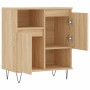 Credenza Rovere Sonoma 60x35x70 cm in Legno Multistrato