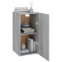 Mobile TV Grigio Sonoma 30,5x30x60 cm in Legno Multistrato