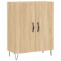 Credenza Rovere Sonoma 69,5x34x90 cm in Legno Multistrato