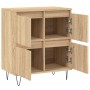 Credenza Rovere Sonoma 60x35x70 cm in Legno Multistrato