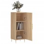 Credenza Rovere Sonoma 34,5x34x90 cm in Legno Multistrato