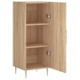 Credenza Rovere Sonoma 34,5x34x90 cm in Legno Multistrato