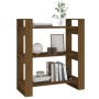 Libreria/Divisorio Miele 80x35x91 cm Legno Massello