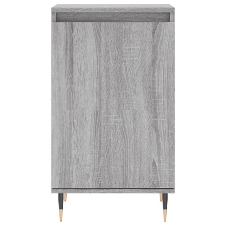 Credenze 2 pz Grigio Sonoma 40x35x70 cm in Legno Multistrato