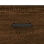 Tavolini Salotto 2 pz Rovere Marrone 50x50x40 Legno Multistrato