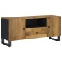 Mobile TV 105x33,5x46cm Legno Massello Mango Legno Multistrato