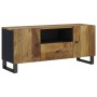 Mobile TV 105x33,5x46cm Legno Massello Mango Legno Multistrato